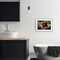 Stupell Industries Highland in Candle Lit Bubble Bath Framed Print Under Glass, design by Momart